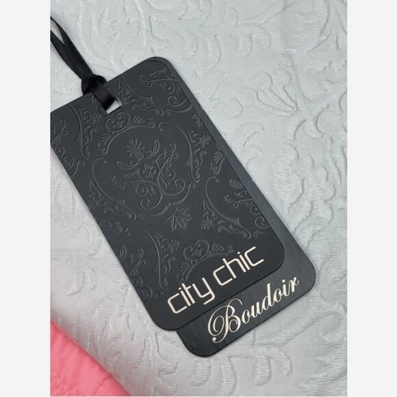 City Chic Zara Contour Bra 44B Apricot Pink NWT Plus Size - Picture 9 of 10